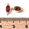 12 Colors 304 Stainless Steel Pave Cubic Zirconia Geometric Connector Charms SA-CBAFEA1-01E-G-3