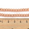 Electroplated Synthetic Non-magnetic Hematite Beads Strands G-C136-D01-02-4