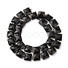 Natural Obsidian Beads Strands G-F839-A33-01-5