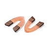 Resin & Wood Pendants WOOD-F015-16E-2
