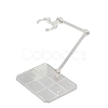 Plastic Stand Base Action Figure Display Holder ODIS-WH0018-87B-1