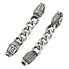 304 Stainless Steel Ends with Chain FIND-CJC0012-141D-3