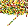 4 Colors Christmas 12/0 Glass Round Seed Beads SEED-X0058-03A-3