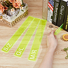 4Pcs 4 Styles Acrylic Book Divider AJEW-BC0008-27C-3