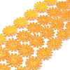 Glitter Powder Polyester Ribbons X-SRIB-S048-04F-3