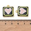 Printed Brass Pendants KK-CBAF9BC-10G-06-3