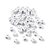 Opaque Acrylic Beads OACR-D282-06Y-1