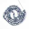 Baking Paint Glass Beads Strands X-DGLA-N003-6mm-C07-3