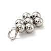 Non-Tarnish 201 Stainless Steel Pendants STAS-C052-01P-3