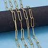 Soldered Brass Paperclip Chains CHC-G005-12G-7