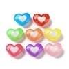 Two Tone Opaque Acrylic Beads SACR-I005-05C-1