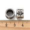 316 Surgical Stainless Steel Large Hole Beads STAS-Q326-09AS-05-2