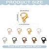270pcs 9 Colors Zinc Alloy Lobster Claw Clasps FIND-LP0002-03-2