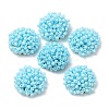 Glass Seed Beaded Cabochons FIND-G058-02I-1