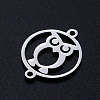 Tarnish Resistant 201 Stainless Steel Links connectors STAS-S105-JN394-1-2