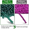 FGB 6/0 Grade A Round Glass Seed Beads SEED-Q011-4mm-F520-2