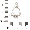 Brass Micro Pave Cubic Zirconia Pendants KK-H527-06B-P-3