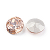 Pointed Back & Back Plated K9 Glass Rhinestone Cabochons RGLA-J012-8mm-103-2