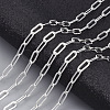 Brass Paperclip Chains X-CHC-S008-001B-S-3