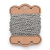 Tarnish Resistant 304 Stainless Steel Cable Chains CHS-L017-09D-2