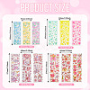 8 Styles Laser PVC Stickers AJEW-TA0001-56-3