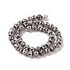 Natural Tibetan 3-Eye dZi Agate Beads Strands G-F354-07-1