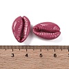 Baking Paint Cowrie Shell Beads SSHEL-M023-01J-3