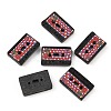 Retro Opaque Resin Cabochons FIND-CJC0004-25B-2