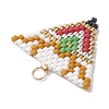 Handmade MIYUKI Delica Seed Loom Pattern PALLOY-MZ00172-3