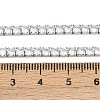 925 Sterling Silver Clear Cubic Zirconia Chains STER-C016-02B-P02-3