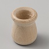10Pcs Natural Wooden Bottle DIY-GF00044-55-1