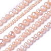 Natural Cultured Freshwater Pearl Beads Strands PEAR-L021-17C-01A-1