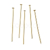Brass Flat Head Pins KK-H502-01D-G-1