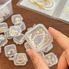 Mini Transparent Plastic Beads Containers X-PW-WG74209-01-4