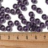 Transparent Colours Glass Seed Beads SEED-E001-T3x6mm-04-4