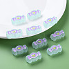 Transparent Acrylic Beads MACR-S374-05B-05-6