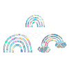 Rainbow PVC Laser Adhesive Stickers DIY-WH0273-49-1