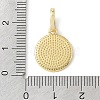 Brass Micro Pave Clear Cubic Zirconia & Enamel Pendants CU-CBA6938-18G-02-3