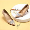 ANATTASOUL 1 Pair Alloy & Rhinestone Shoe Decorations FIND-AN0001-11B-5