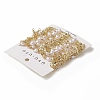 Rack Plating Brass Butterfly Link Chains CHC-C026-10-4