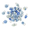 30Pcs 3 Styles Synthetic Shell Pendants PALLOY-YW00133-2