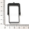 Alloy Open Back Bezel Pendants PALLOY-I223-07EB-3
