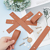Imitation Leather Cabinet Handle Pull Knob DIY-WH0258-81B-3