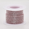 Electrophoresis Iron Rhinestone Strass Chains CHC-Q009-SS8.5-A02-2