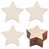 50Pcs Wood Cutouts DIY-SP0004-64A-01-1