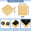 Square Paper Jewelry Bracelet Gift Boxes CON-TAC0010-91G-4