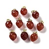 Natural Agate Pendants G-Z052-04B-1