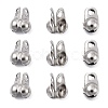 Tarnish Resistant 304 Stainless Steel Bead Tips X-STAS-R063-22-1