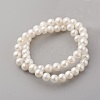 Natural Cultured Freshwater Pearl Beads Strands PEAR-G007-38-2
