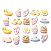 Summer Theme Opaque Resin Cabochons CRES-I046-11-2